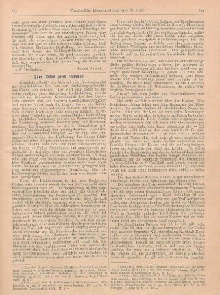 253-255 [Rezension] Knecht, August, Das neue kirchliche Gesetzbuch - Codex Juris Canonici -, seine Geschichte und Eigenart
