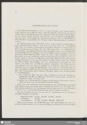 Bemerkungen Zur Optik