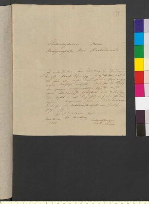 Brief von Döbereiner, Johann Wolfgang an Goethe, Johann Wolfgang von