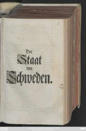 Der Staat von Schweden