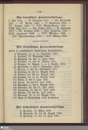 Die technischen Feuerwehrtage