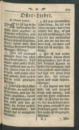 Oster-Lieder.