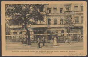Ansichtskarte „Konditorei, Kaffee und Restaurant“, Lilienthalstraße