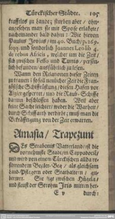 Amasta, Trapezunt