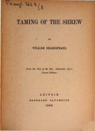 The plays of William Shakespeare : in 37 parts, 8