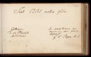 Eintrag (Göttingen, 07.11.1761)