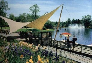 Bundesgartenschau 1967. Gondoletta-Anlegestelle (Stadtgartensee)