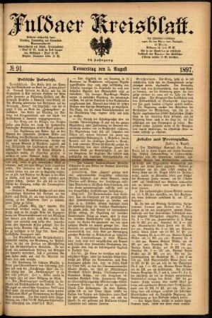 Ausgabe vom Donnerstag, den 05. August 1897.
