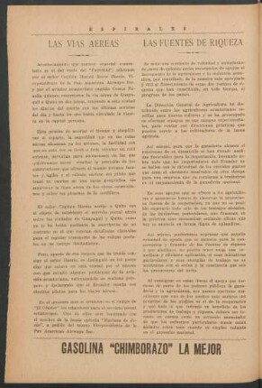 Las fuentes de riqueza