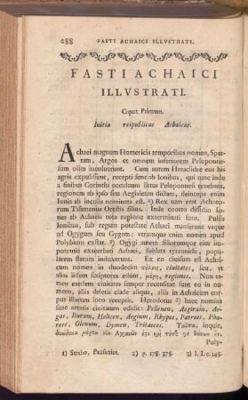 Fasti Achaici Illvstrati