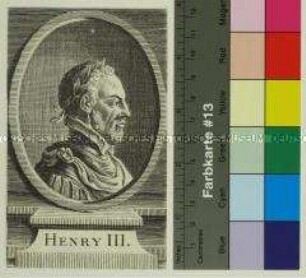 Porträt des Henri III. König von Navarra (Henri IV. König von Frankreich)