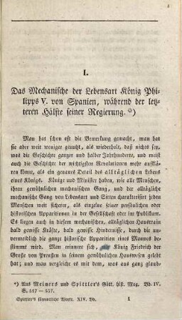 Ludwig Timotheus Freiherrn v. Spittler's sämmtliche Werke, 14