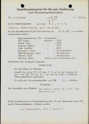 Wagner, Julius