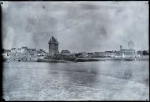 Saint-Servan, Blick auf die Mündung der Rance und den Strand