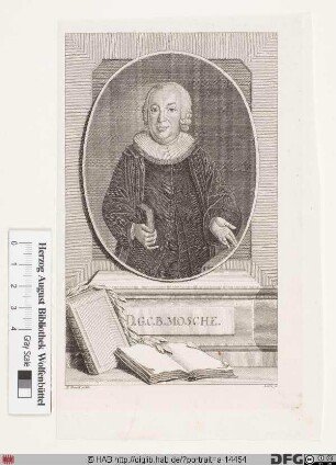Bildnis Gabriel Christoph Benjamin Mosche