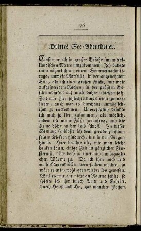 Drittes See-Abentheuer