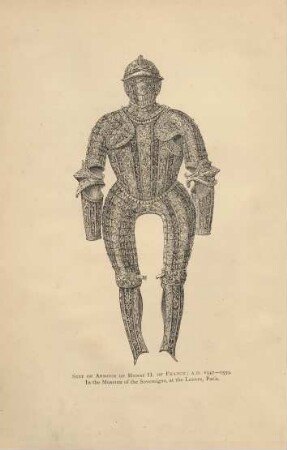 Suit of armour of Henri II. of France: A.D. 1547-1559