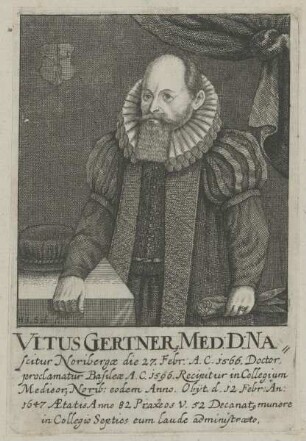 Bildnis des Vitus Gertner