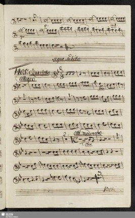 1405. Quartetto: La voglio così / Sarti, G.