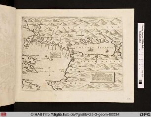 Landkarte von Golf von Lepanto und Umgebung.