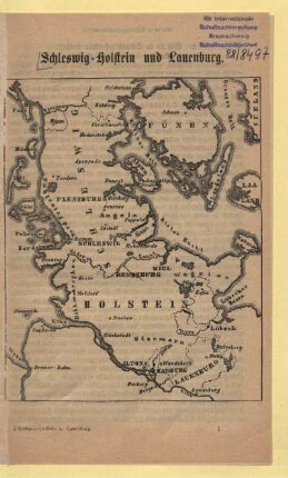 Schleswig-Holstein und Lauenburg