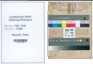 Entnazifizierung Peter Noecker , geb. 06.09.1884 (Werkmeister)