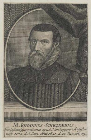 Bildnis des Iohannes Schrödervs