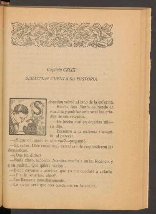 Capítulo CXLIX - Sebastián cuenta su historia