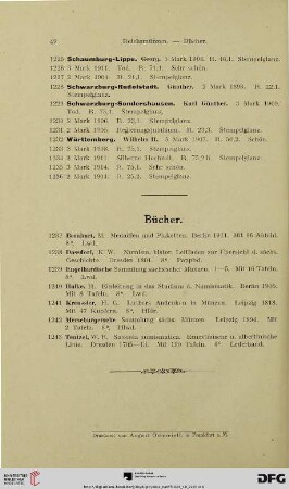 Bücher (Nr. 1237-1243)