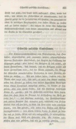 375-388 Historisch-politische Confessionen