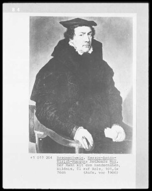 Mann mit Handschuhen