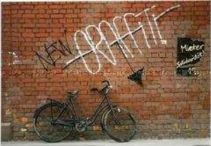 Postkarte aus der Serie Bikes/Fahrräder/Bicyclettes