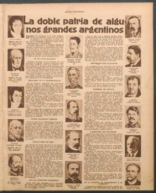 La doble patria de algunos grandes argentinos