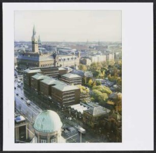 Blick vom Radisson Collection Royal Hotel zum Rathaus von Kopenhagen