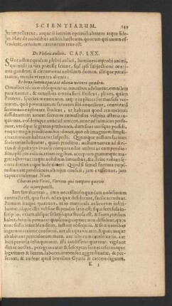 De Plebeis aulicis. Cap. LXX.