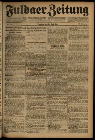 Ausgabe vom Dienstag, den 11. Juli 1916.