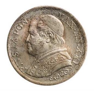 Münze, Lira, 1866