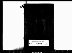 Gerichtshandelsbuch für die Vorstädte von Glauchau, Bd. 1