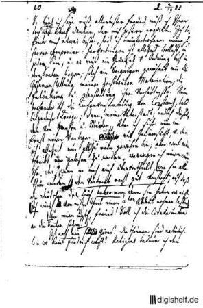 60: Brief von Johannes Müller an Johann Wilhelm Ludwig Gleim