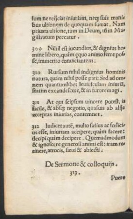 De Sermone & colloquiis.