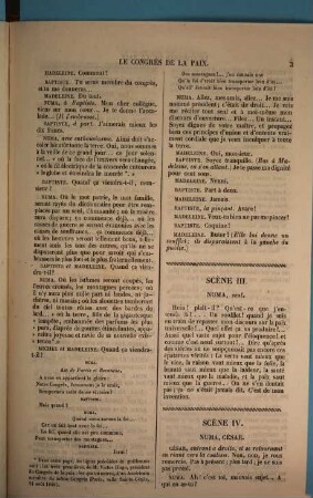 Le congrès de la paix : Vaudeville en un acte, par M. Charles Desnoyer, représenté pour la première fois, à Paris, sur le théâtre national du Vaudeville le 8 septembre 1849