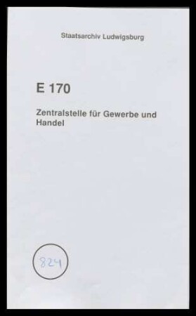 Akten des Ausschusses der Gesellschaft für Beförderung der Gewerbe betr. Messingfabrikation, insbes. Gesuch des Fabrikanten Weiland in Ulm um Herabsetzung des Einfuhrzolls auf Kupfer und Zink