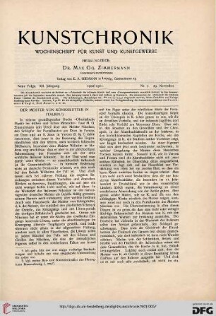 Heft 7 (29. November 1900)