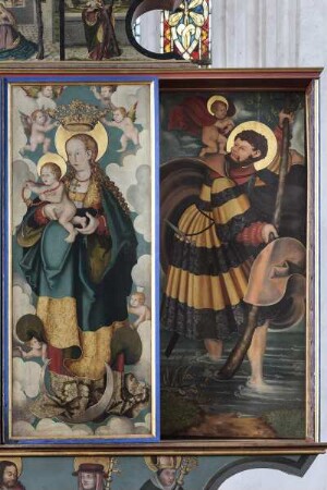 Flügelaltar — Altarflügel (Außenseite)