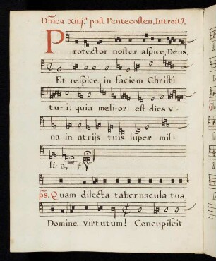 54v - 55r Protector noster aspice Deus