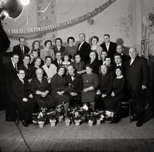Fotografie einer Silberhochzeit