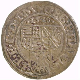 Münze, Spitzgroschen, 1548