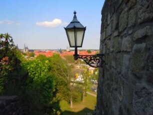 Quedlinburg - Stadtübersicht : Laterne Münzenberg, aufgenommen am 30. April 2014 in Quedlinburg. Foto Uwe Gerig