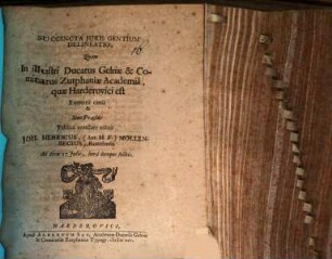 Succincta iuris gentium delineatio