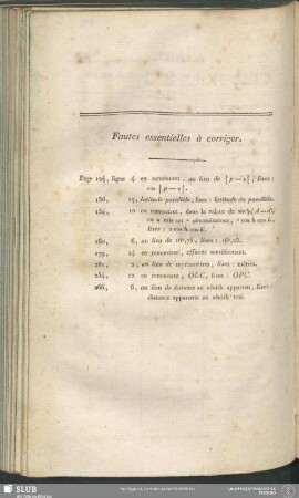 Fautes essentielles à corriger